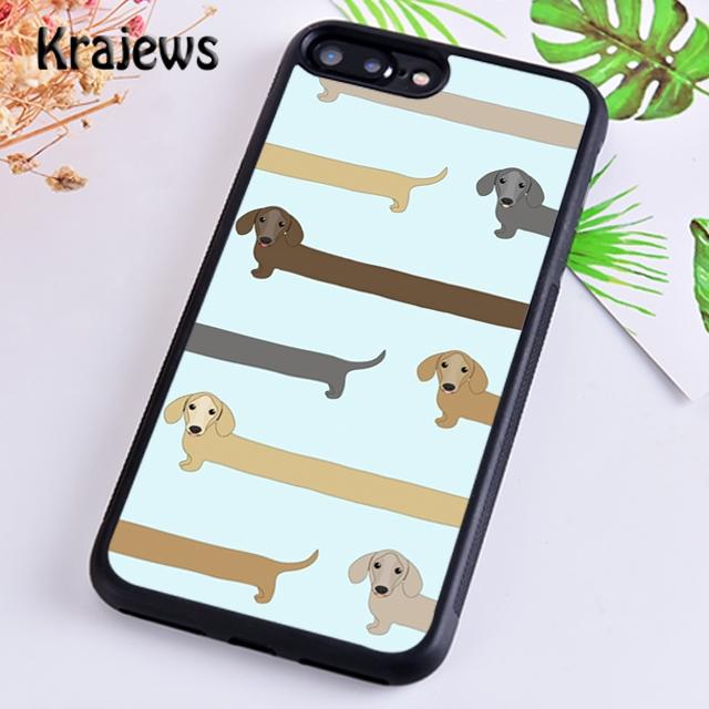 Dachshund Sausage Dog Phone Case Cover For iPhone 17 Air 16 15 14 Plus 12 13 Pro Max Coque Shell Fundas