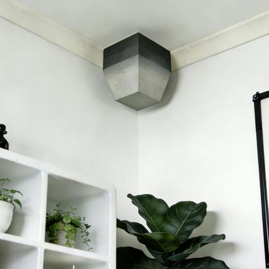 2 Pcs 3D Optical Illusion Corner Wall Decal Removable Peel And Stick Graphic Wall Art for Living Room Bedroom Home Decor