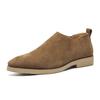 Fashion Luxury Men's Shoes High Quality Suede Casual Shoes Oxford Office Shoes Chelsea Short Boots for Men Slip-On Business Dress Boots