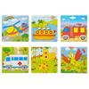 Kids Educational Toys Jigsaw Puzzle Toy for Toddler Children Boys and Girls Educational Puzzle Toys Wooden Frame Puzzle