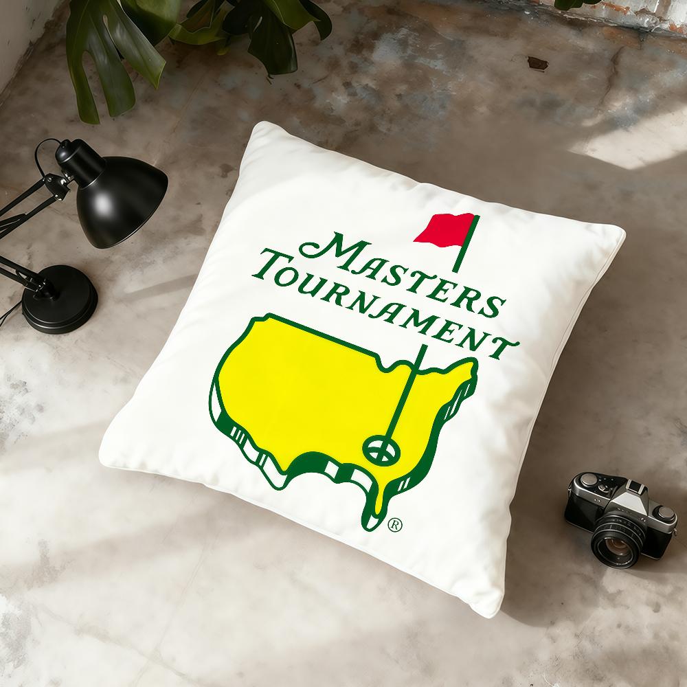 

Cool Logo M-Masters Golf cushion cover Home Office Convenient Nordic Simplicity Hit With Zipper Cushion Cover 30cmx30cm