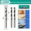 Carbon Steel Multi-Functional Woodworking Drill Bit for Three-Point Positioning