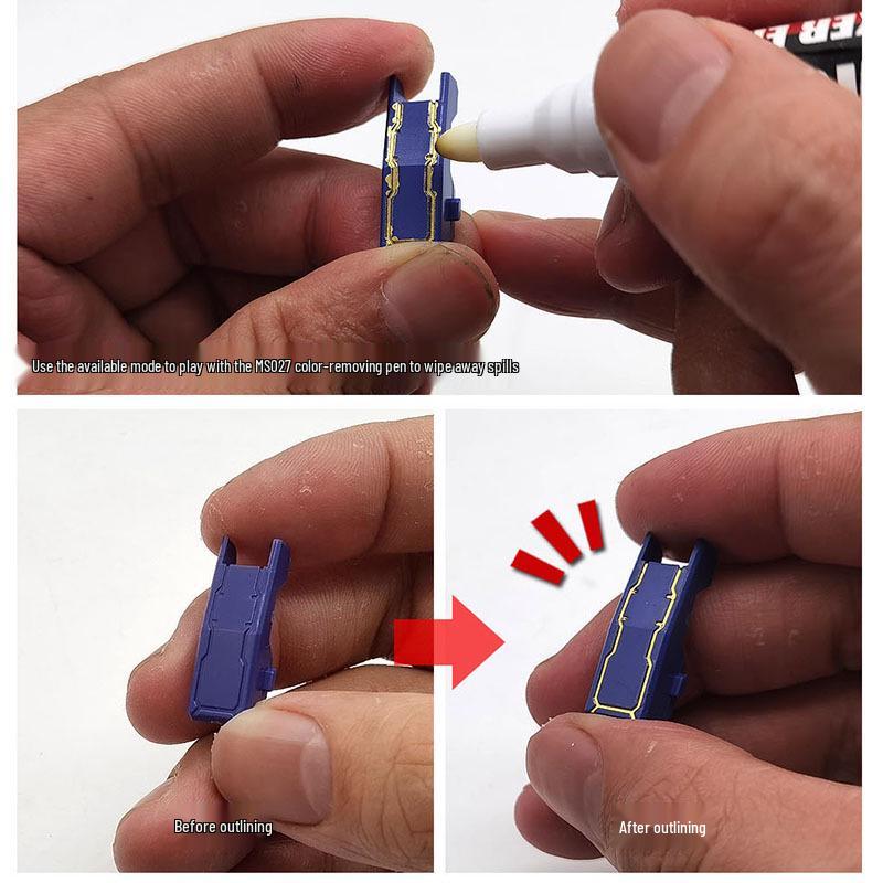Model Painting MS043 Ultra-Fine Gundam Touch-up Oil-Based Marker Pen