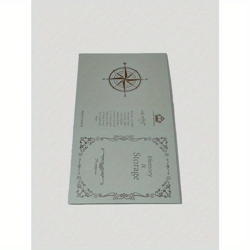 New Arrival 6 Inch 100 Sheets Interleaf Photo Album With Classic European Style Gold Foil Cover