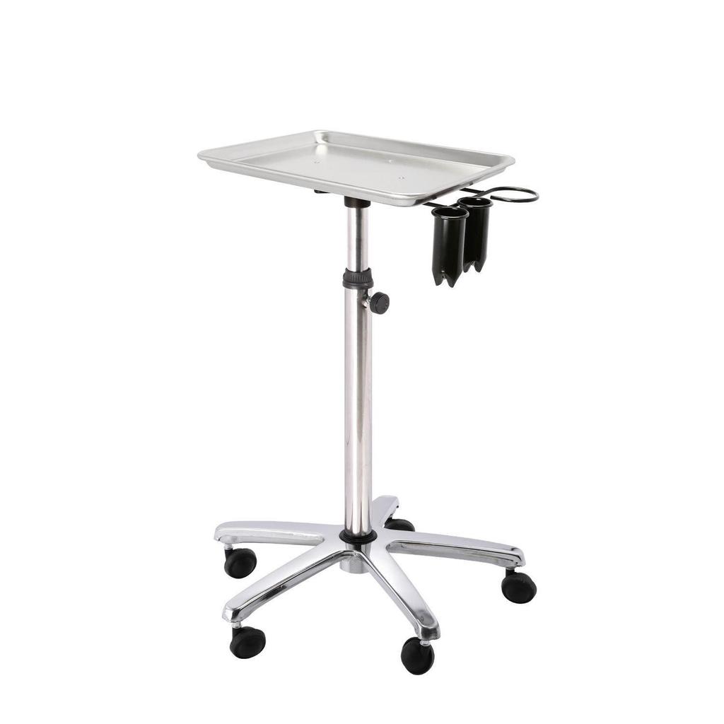 Carrello Portaoggetti da Salone/Estetica/Tatuaggi Regolabile - Portautensili a Rotelle