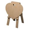 Pap.M. Easel FSC Recycled 100%, 13x7x0.2cm, with Heart Panel