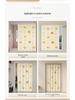 Multi-color Cute Kitten Graffiti Curtains for Kitchen or Cafe Decor