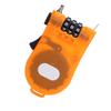 Mini Drawstring Password Anti Theft Lock Waterproof Retractable Motorcycle Helmet Lock for Cabinets