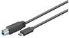 MicroConnect USB-C 3.2 Gen2 Cable Black. 2m