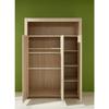 Trio Baby Room : Bed 70 X 140 Cm + Changing Table + OLIVIA Wardrobe - Oak - TREND TEAM