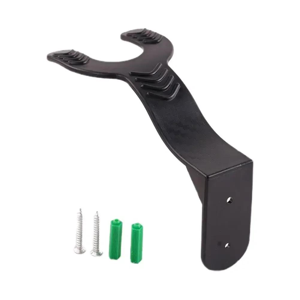 No Drill Wall Mount Helmet Rack Motorcycle E-Bike Helmet Storage Hanger Hook Space Saving Safety Helmet Holder Organizer