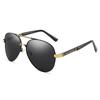 Unisex Classic Fashion Glasses - Metal Frame Full Edge Design Daily Casual Glasses