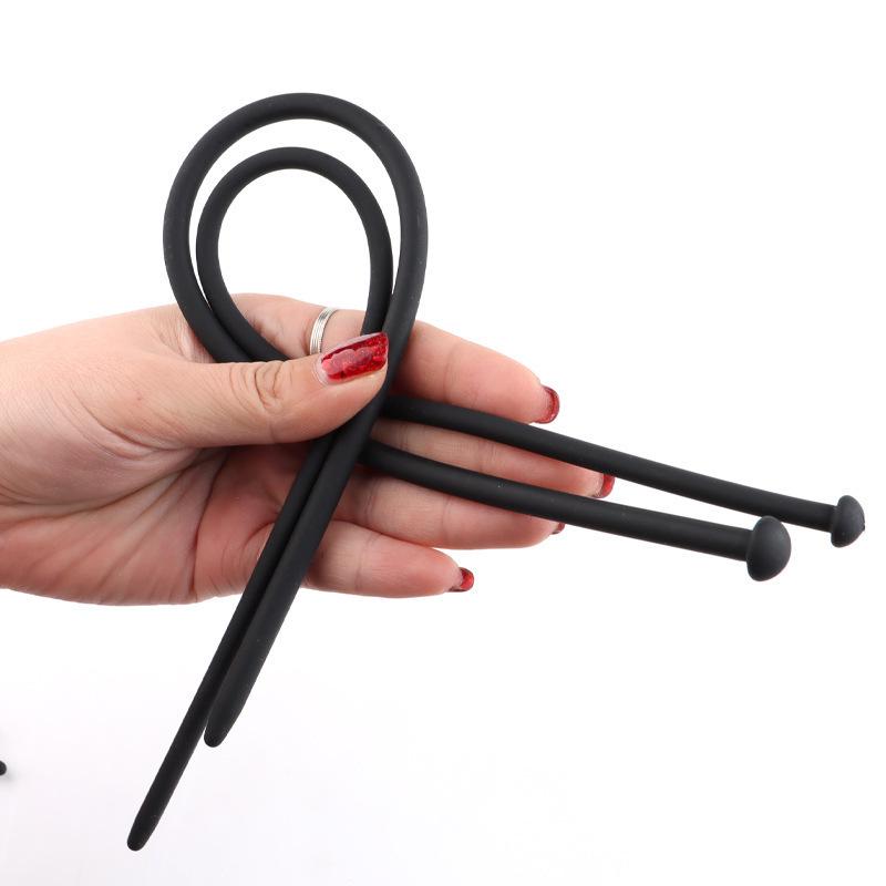 Silicone Beaded Urethral Plug for Men