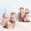 DIY Ornaments Home Decoration Sweety Lovers Grandparents Model Lovers Figurine Couples Figurine