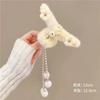 Winter Love Heart Plush Claw Clip Temperamental Tassel Hair Clip Fashion Girls Hair Accessories Clip
