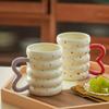 Exquisite Unique Ceramic Mugs Casual Office Cute Water Cup Creative Home Breakfast Milk Cup Afternoon Tea Coffee Cups