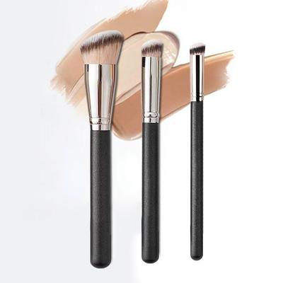 Pinceaux de maquillage anti-cernes, couverture coudée sans couture, synthétique, cercle foncé, crème liquide, brosse cosmétique, outils de maquillage pour le visage