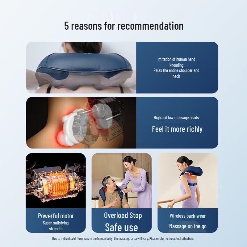 SKG Shoulder & Neck Massager CN Plug (adapter Included)