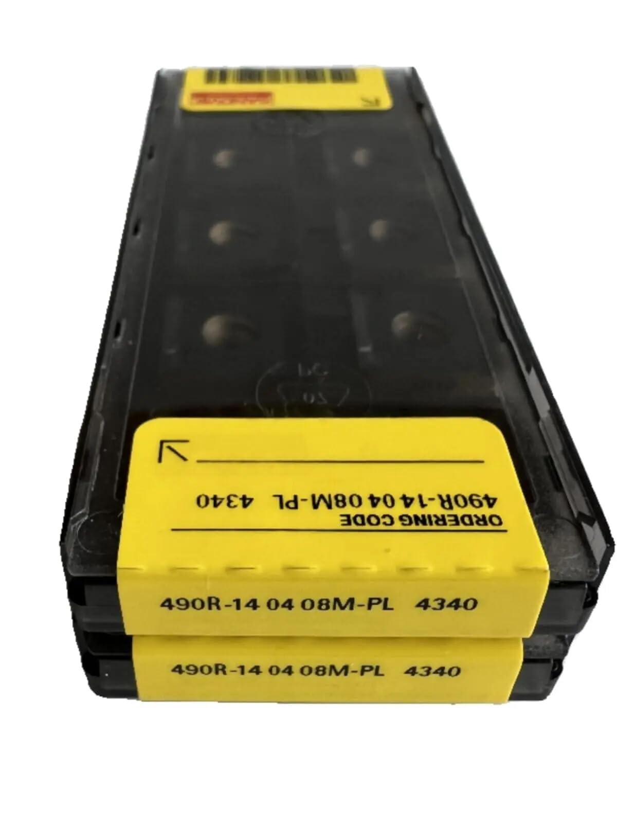 

Original Sandvik / 490R-140408M-PL 4340 / CNC lathe carbide blade 10 PCS