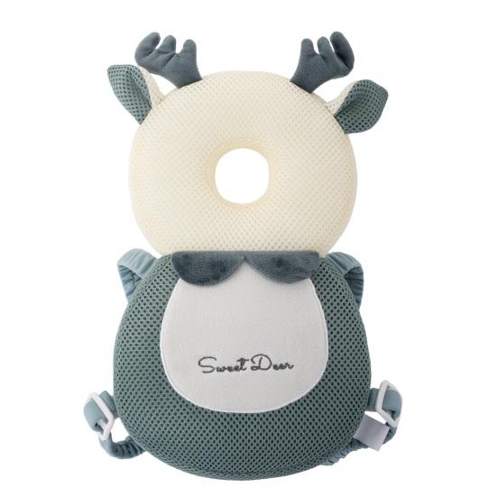 Zaino Protettore per la Testa del Bambino Yousheng, Imbottitura Morbida Riempita Previene le Cadute all'Indietro dei Neonati, Carino Zaino Cuscino Animale di Peluche per la Sicurezza della Testa dei Bambini Piccoli