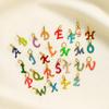 CARLIDANA Popular Fashion Initial Charm Stainless Steel Oil Drop Gold Plated Letter Pendant Alphabet for DIY Jewelry Necklace