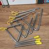 Play with You Children Triangle Steel Beating Percussion Musical Instrument Kids Education Toy