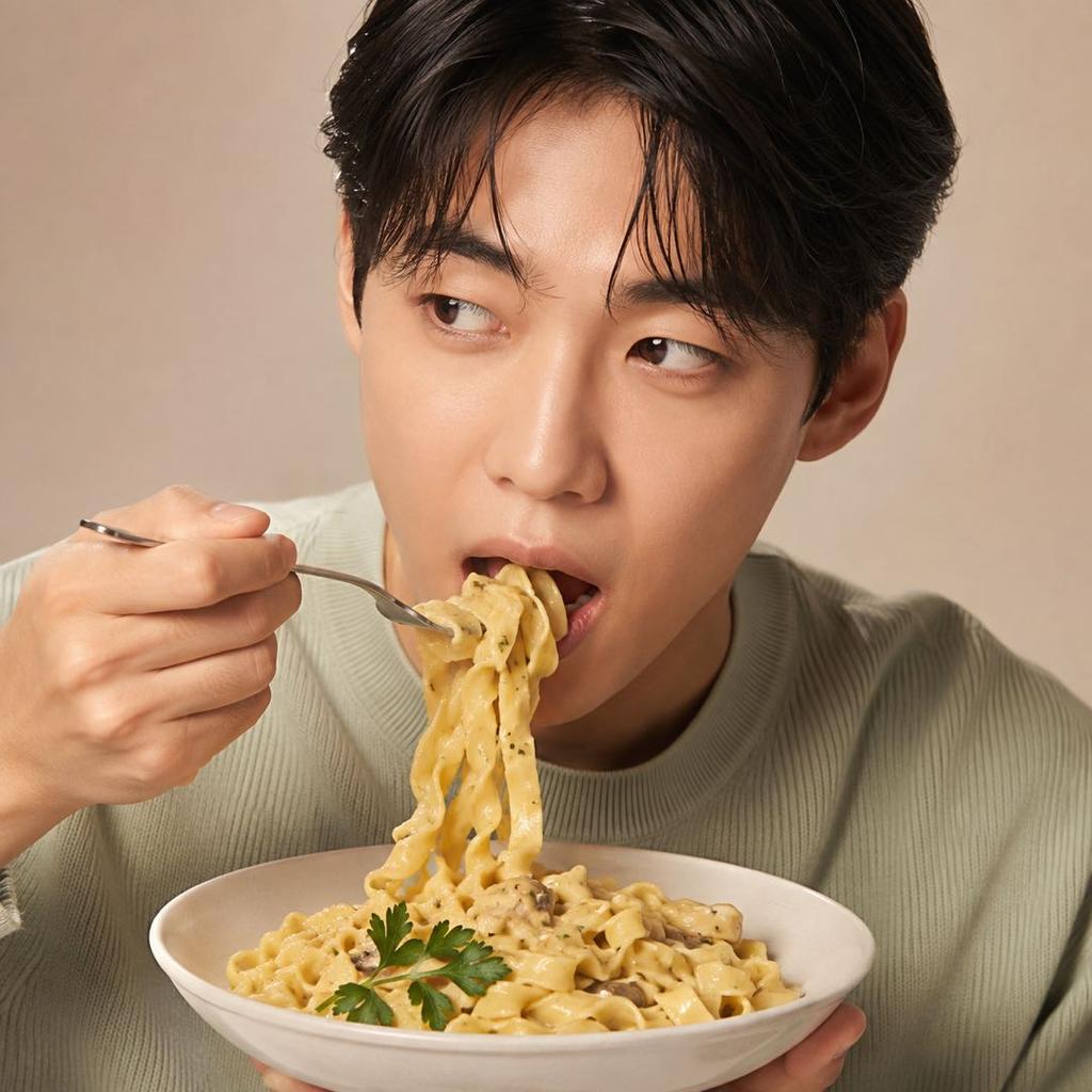 BTS PALDO ARIH Stile Moderno Noodles Noodles Saltati Sapore di Vongole all'Aglio 135g