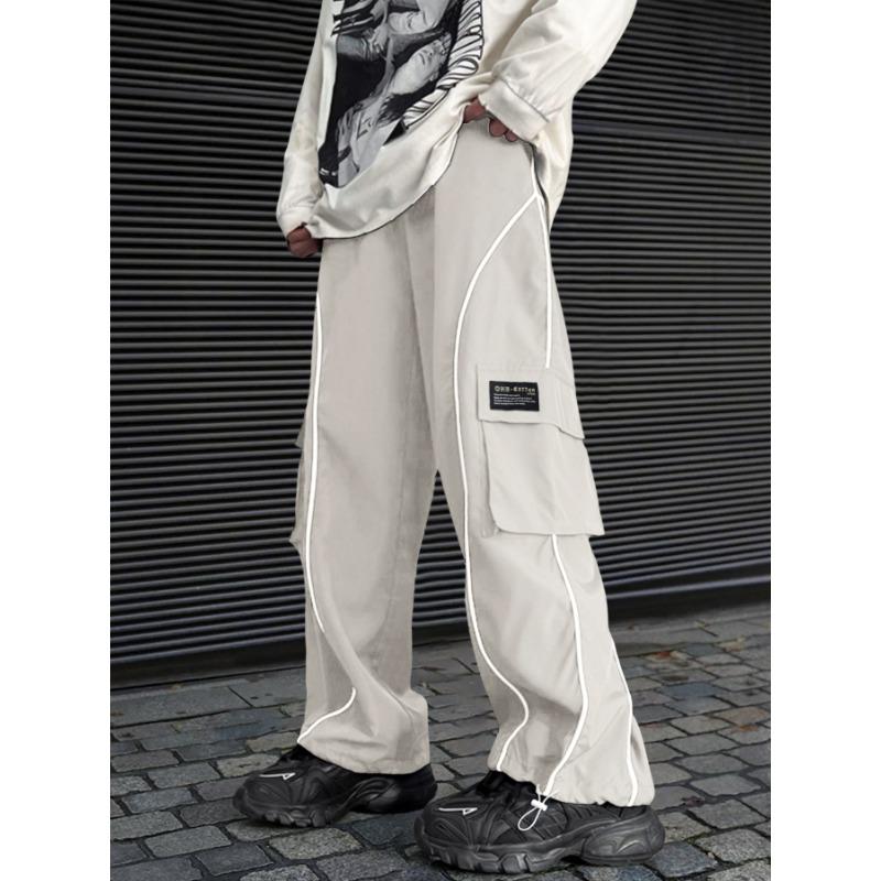 Overalls Men's Summer New Trendy Brand Fashion Loose Casual Pants Leggings