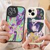 Anime C-Chainsaw Man Phone Case For IPhone 16 15 14 11 12 13 Pro Max Plus Back Leather Shell