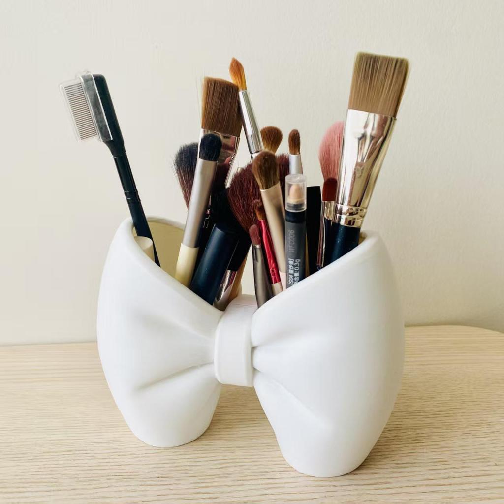 Butterfly Bowknot Toothbrush/Pen Holder
