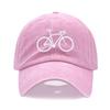 Soft Cotton Baseball Cap for Women Men Adjustable Fashion Bicycle Embroidered Dad Hat Unisex Classic Golf Caps