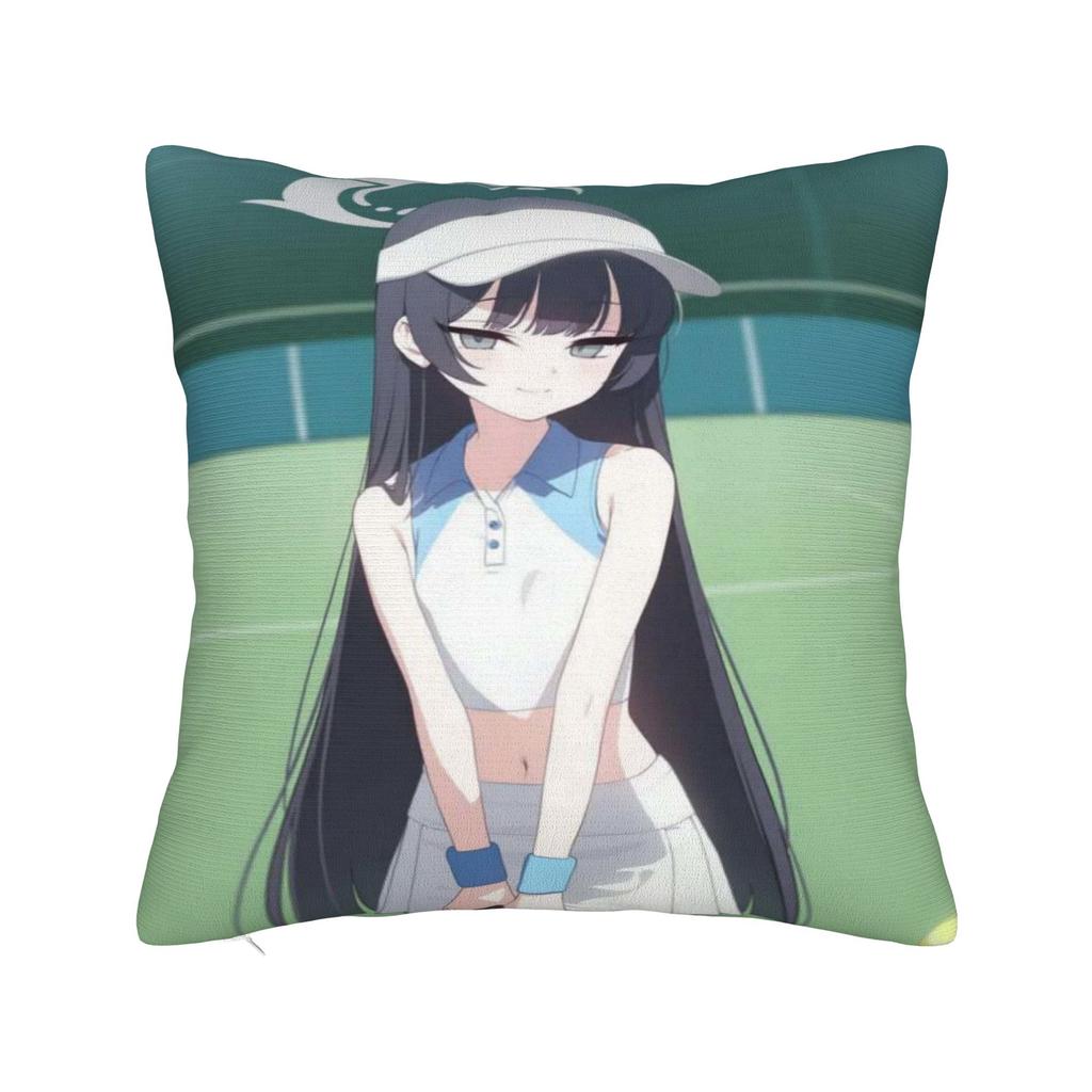 Pillow Cover Blue Archive Ryuuge Kisaki Novelty Pillow Case For Wedding Party Home Decor Pillowcases