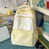 Schoolbag Mori student schoolbag female contrasting color high value campus backpack large capacity star printing fashion backpack