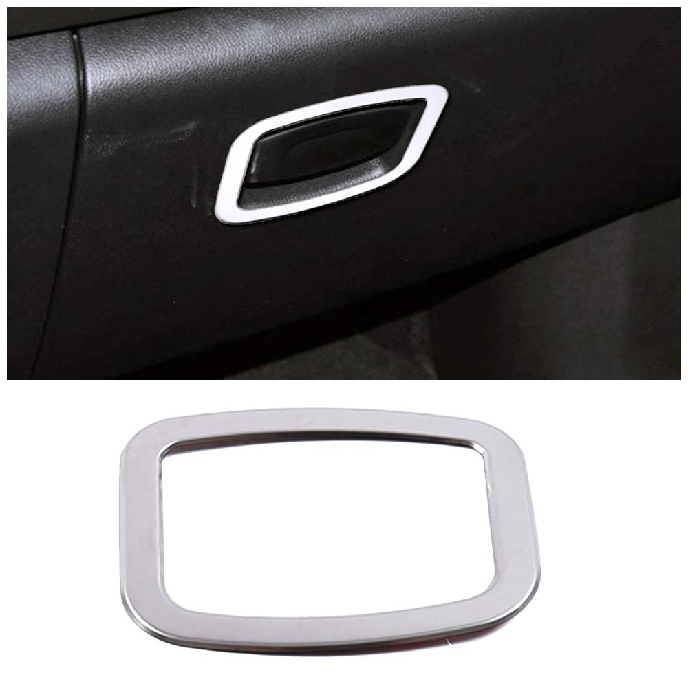 For Renault Koleos 2017- Car Styling Stainless Steel Interior Molding Frame Cover Trim Matte Silver Sticker For Samsung