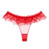 Erotic Panties Women Sexy Lace Mesh G-String For  Transparent Floral Thongs Low-Waist Female Thong Underpants Female Lingerie