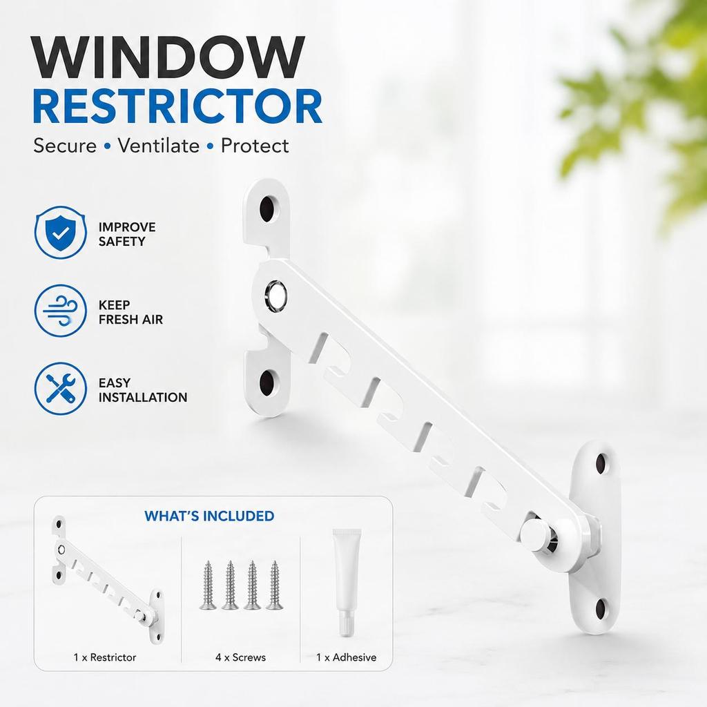 Window Buckle Limiter Door And Window Windproof Support Fixture
