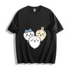 Usagi Cute Trio T-Shirt Mens Womens Tees Top - Adorable Cartoon Unisex Tee