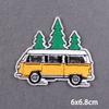 Outdoors Adventure Iron On Patches Sunrise Or Sunset Landscape Embroidery Patches For Clothes,  Jeans, Jackets And Backpacks