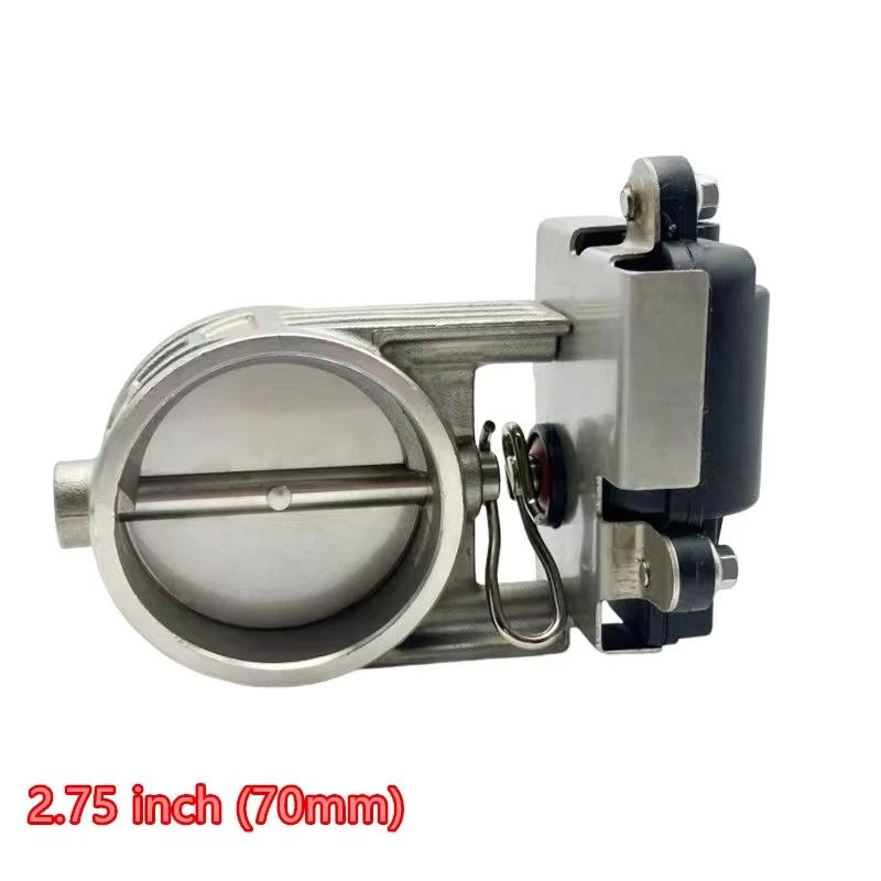 1pcs Universal Car Accessories Electric Car Exhaust Valve Available 51, 60, 63, 70, 76MM Exhaust Catback Downpipe