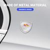 3D Metal Car Body Fender Emblem Shield Stickers Decor Auto Accessories For Cadillac XT4 XT6 CTS DTS STS XTS ATS BLS SLS CT5