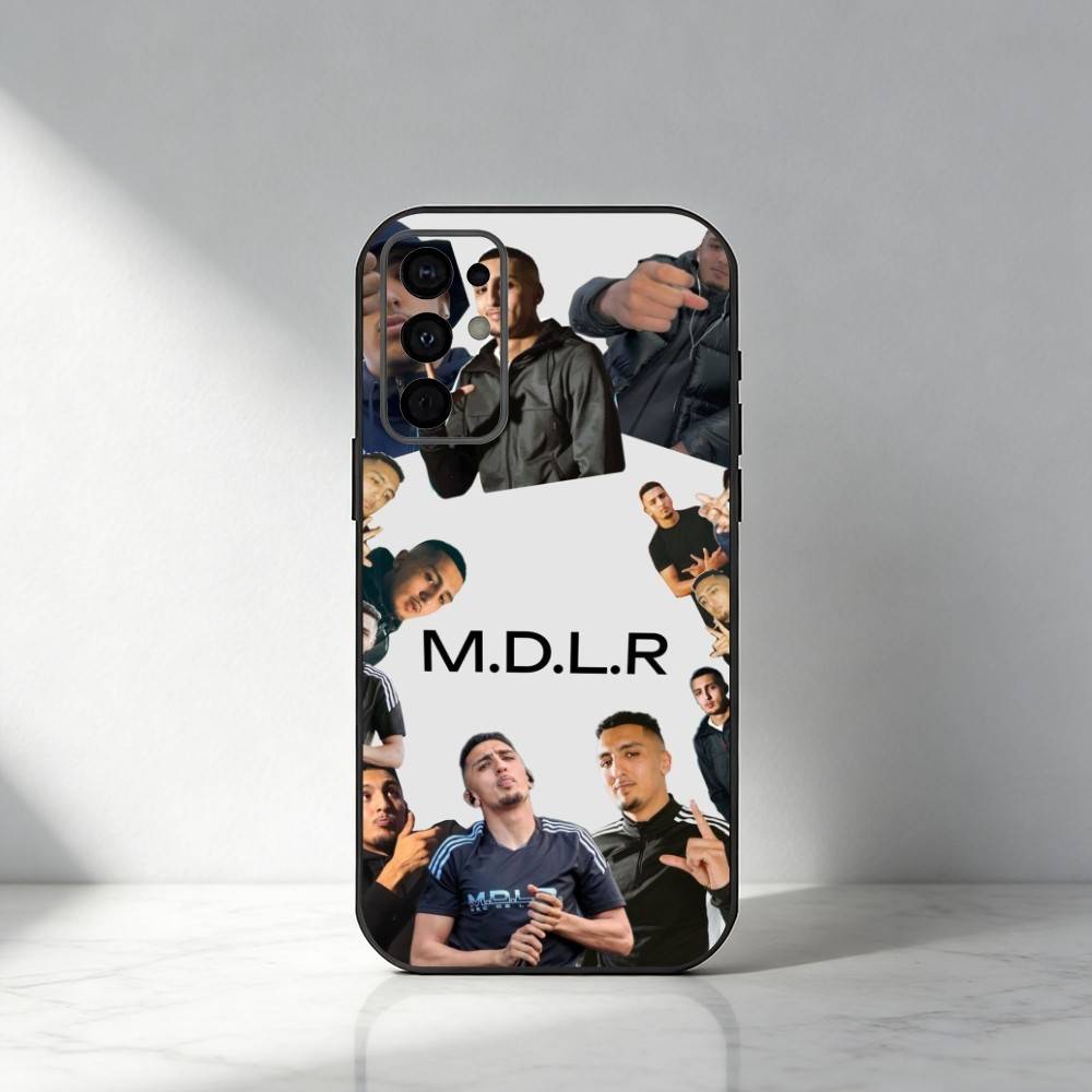M-Morad 04M-Morad M-MDLR Phone Case For Samsung S25,S24,S21,S22,S23,S30,Ultra,S20,Plus,Fe,Note,5G Black Cover
