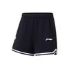 Li Ning Professionelle Basketballkollektion Basketballshorts Herren Schwarz AAPT005-4