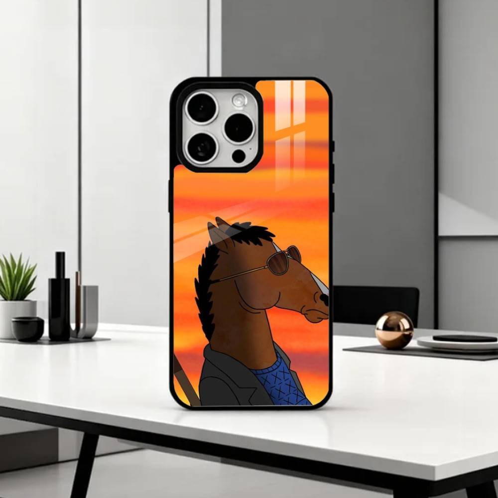 S-Sad B-BoJack Horseman Phone Case For iPhone17,16,15,14,13,12,11 Plus,Pro Max Magnetic For Magsafe Wireless Charging
