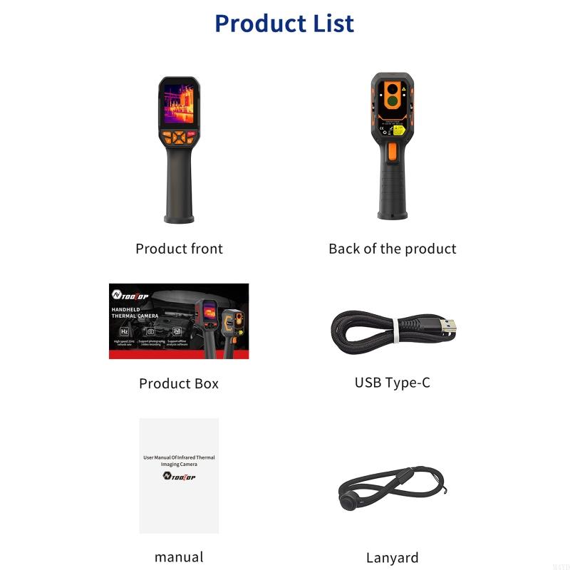 Thermal Imaging Camera Wide Temperature Ranges 20°C to 550°C Thermal Detectors Handheld Thermal Imager M4YD