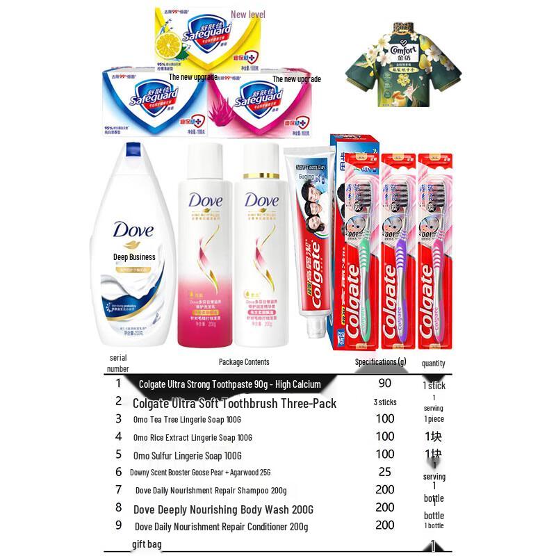 DOVE Personal Care 9-Piece Gift Set