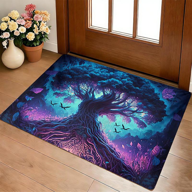 Forest Living Room Nonslip Area Rug Soft Carpet For Bedroom Game Playroom Sofa Office Home Decor Doormat Christmas Gift C9302661