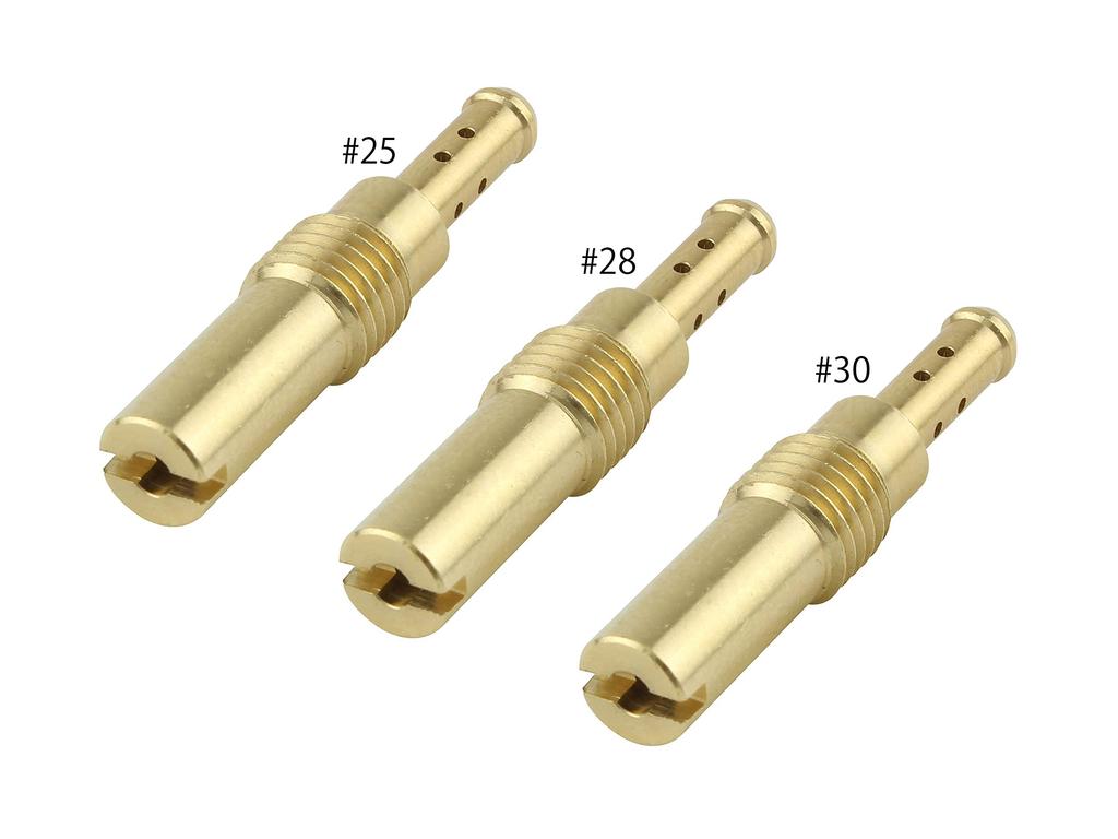 POSH FAITH Motorcycle Pilot Jet Set of 3 Oversized Pilot Jets for KEIHIN PE28 PWK28 (28x6-B) 700029-10