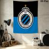 Club Brugge Kv Wall Tapestry Aesthetic Wall Hanging Printed Fabric Blanket Decorative Tapestries For Bedroom Living Room Home Decor