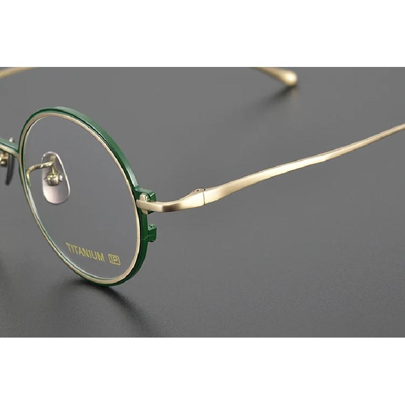 Japanese Brand Pure Titanium Glasses Frame Men Women Retro Round Spectacles Eyeglasses Myopia Optical Prescription Read Eyewear