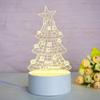 Customize Acrylic 3D Illusion LED Warm White Night Light for Living Room Kids Bedroom Decorative Lamp with USB Power